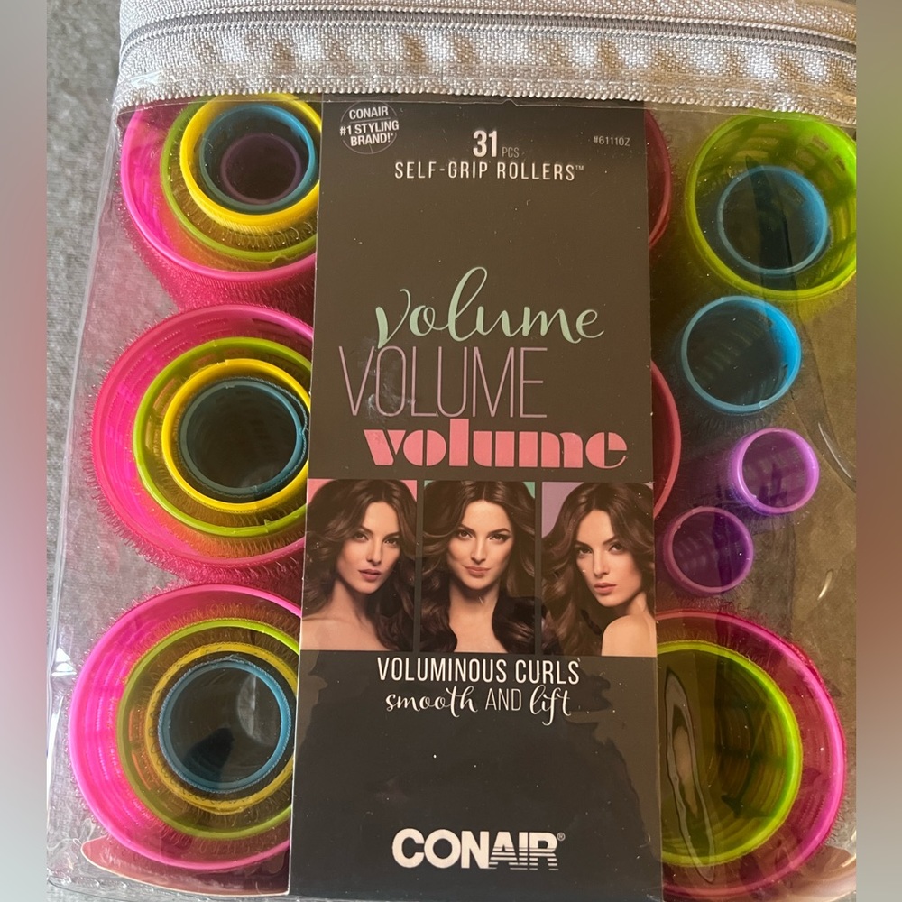 Conair self grip rollers NEW